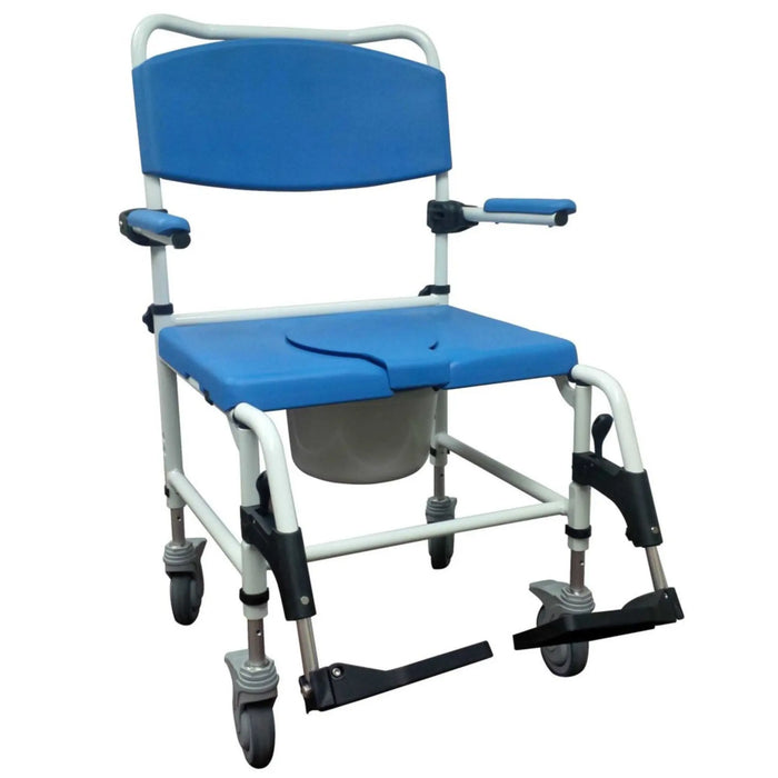 Drive bariatric shower commode chair