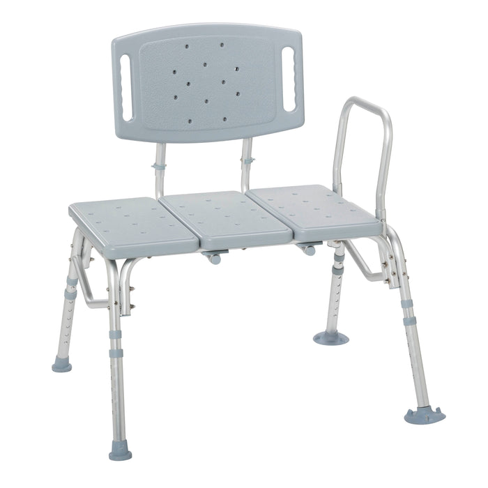 Drive Medical bariatric transfer bench front angle