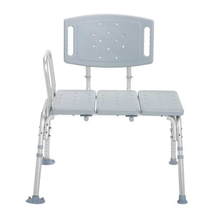 Drive Medical bariatric transfer bench front view