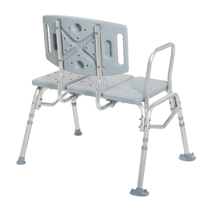 Drive Medical bariatric transfer bench rear angle