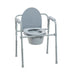 Drive deep seat bedside commode open