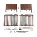 Drive Delta Pro Homecare Bed System frame bed ends and configurable components arranged on a white background
