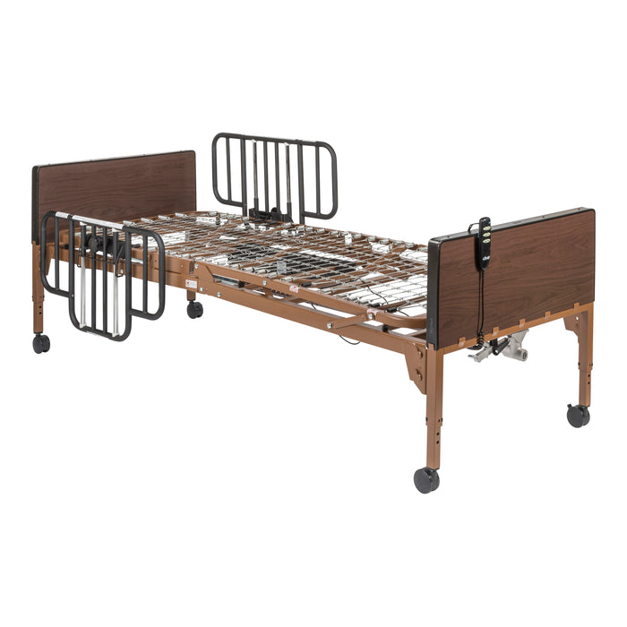 Delta Ultra Light Semi Electric Hospital Bed with Half Rails