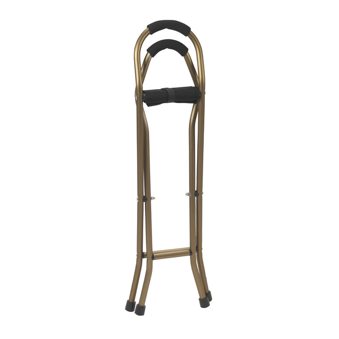 Drive Medical folding cane with seat folded