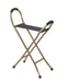 Drive Medical folding cane with sling seat open