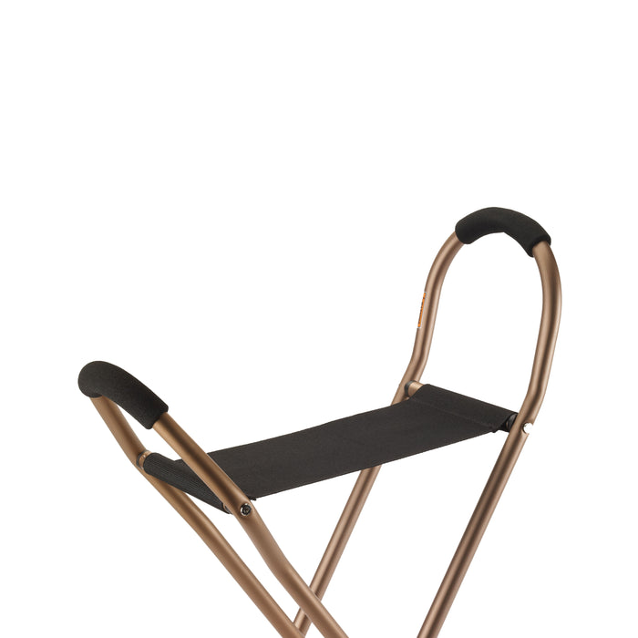 Drive Medical folding cane with sling-style seat