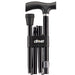 Drive Medical heavy-duty folding cane folded
