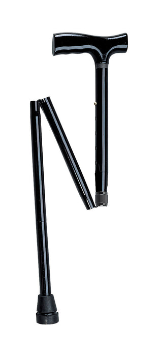 Drive Medical heavy-duty folding cane with T-handle