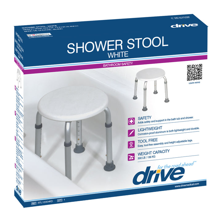 Drive Medical adjustable bath stool packaging