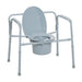 Drive Medical bariatric commode angled view
