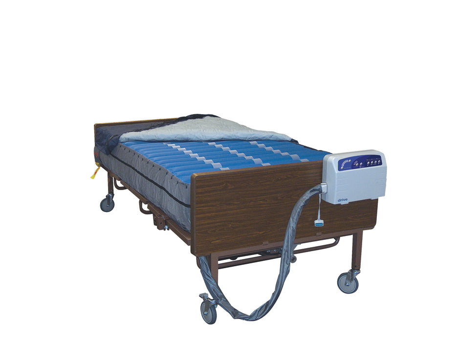 Drive Medical bariatric air mattress on hospital bed