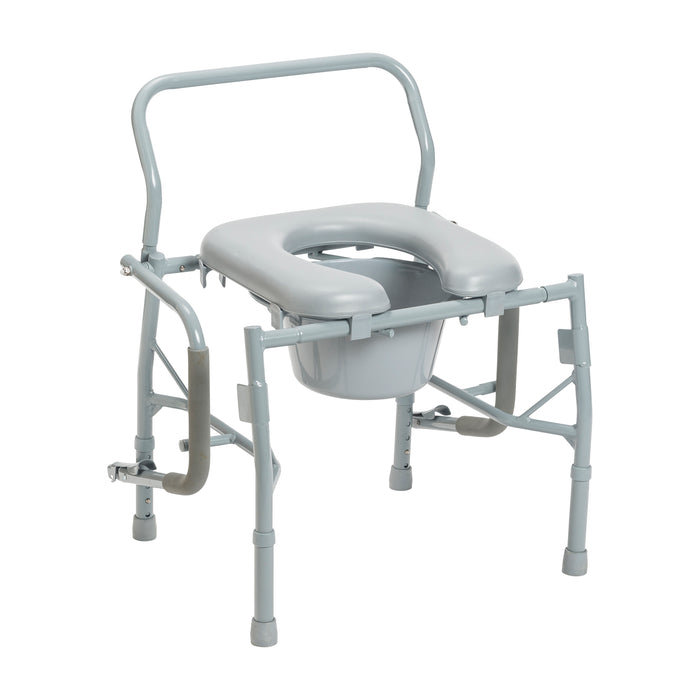 Drive Medical drop arm commode with lowered arms