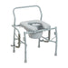 Drive Medical drop arm commode with lowered arms
