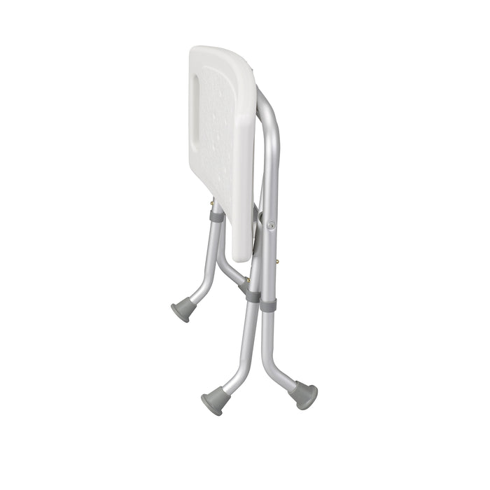 Drive Medical folding bath bench folded for storage