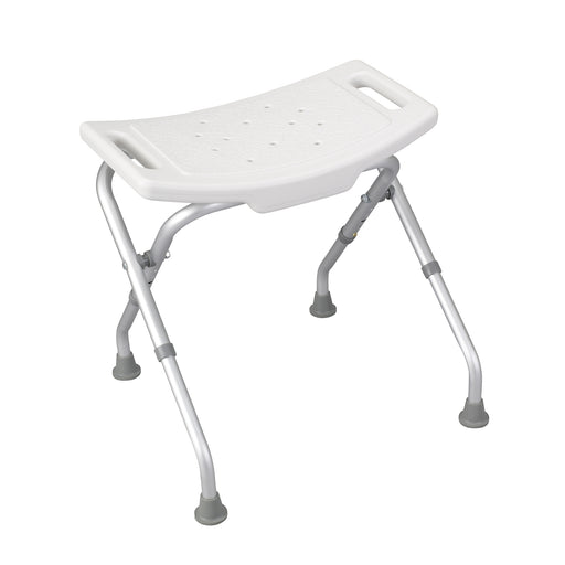 Drive Medical folding bath bench front angle view