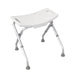 Drive Medical folding bath bench front angle view
