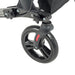 Drive Medical Folding Rollator, Grey/Black, Front Casters