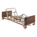 Drive Medical full electric bed with the head and knee sections raised and no mattress