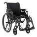 Drive Medical Nitro Cruise wheelchair black front view