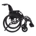 Drive Medical Nitro Cruise wheelchair black side view