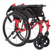 Drive Medical Nitro Cruise folding wheelchair red