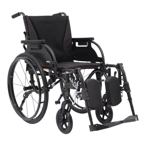 Drive Medical Nitro Cruise wheelchair front view black