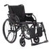 Drive Medical Nitro Cruise wheelchair front view black