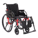 Drive Medical Nitro Cruise wheelchair front view red