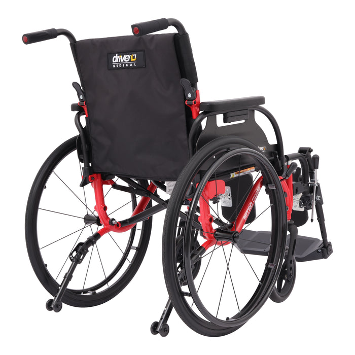 Drive Medical Nitro Cruise wheelchair red