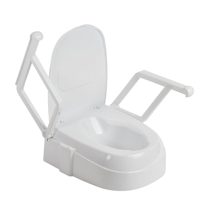Drive Medical PreserveTech toilet riser with arms