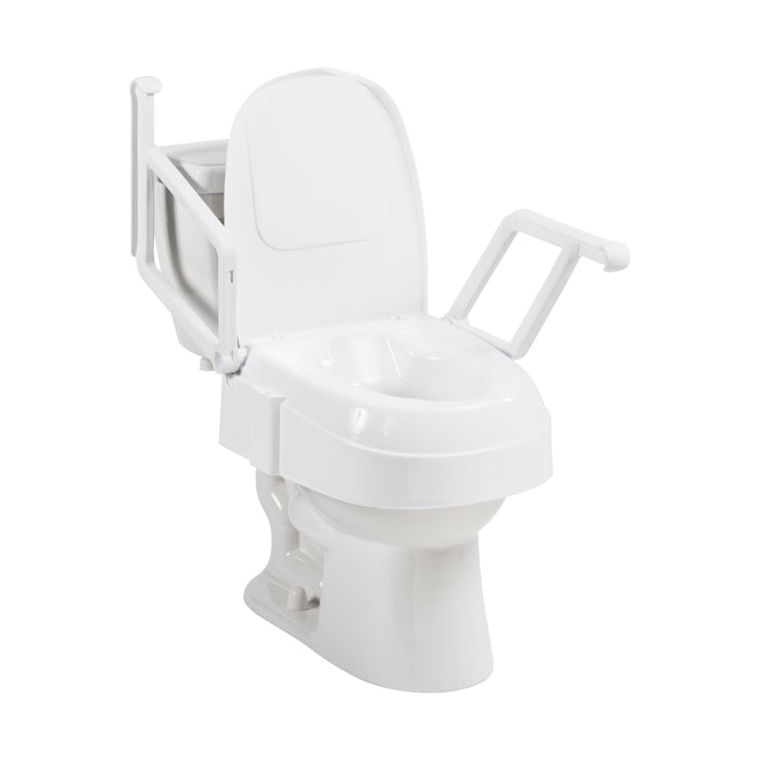 Drive Medical PreserveTech toilet seat arm down