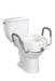 Drive Medical raised toilet seat with armrests