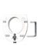 Drive Medical elongated raised toilet seat