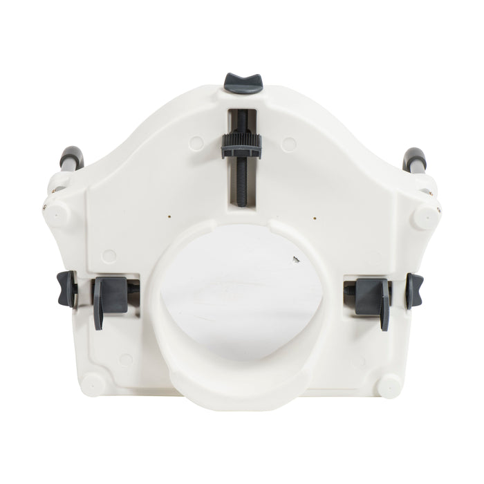 Drive Medical raised toilet seat locking system