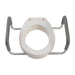 Drive Medical raised toilet seat with standard seat