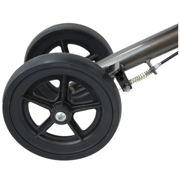 Drive Medical Rosco knee rollator rear wheels