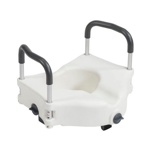Drive Medical Secure Lock raised toilet seat