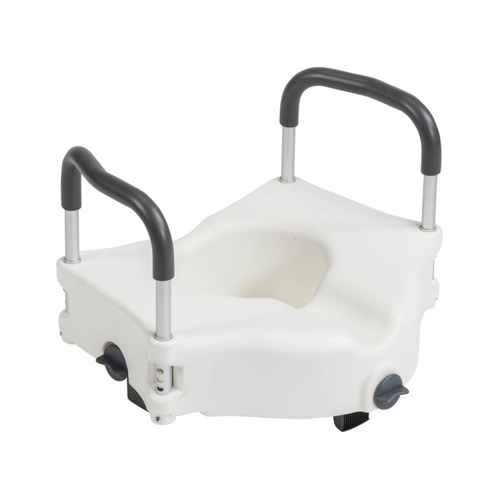 Drive Medical Secure Lock raised toilet seat