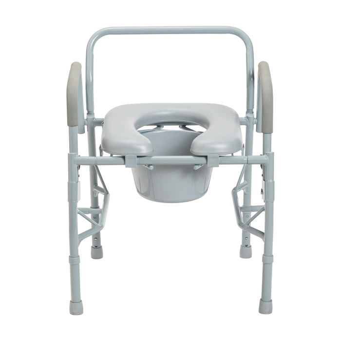 Drive Medical bedside commode front view