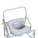 Drive Medical drop arm commode with raised arm