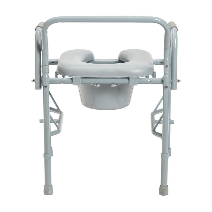 Drive Medical bedside commode rear view