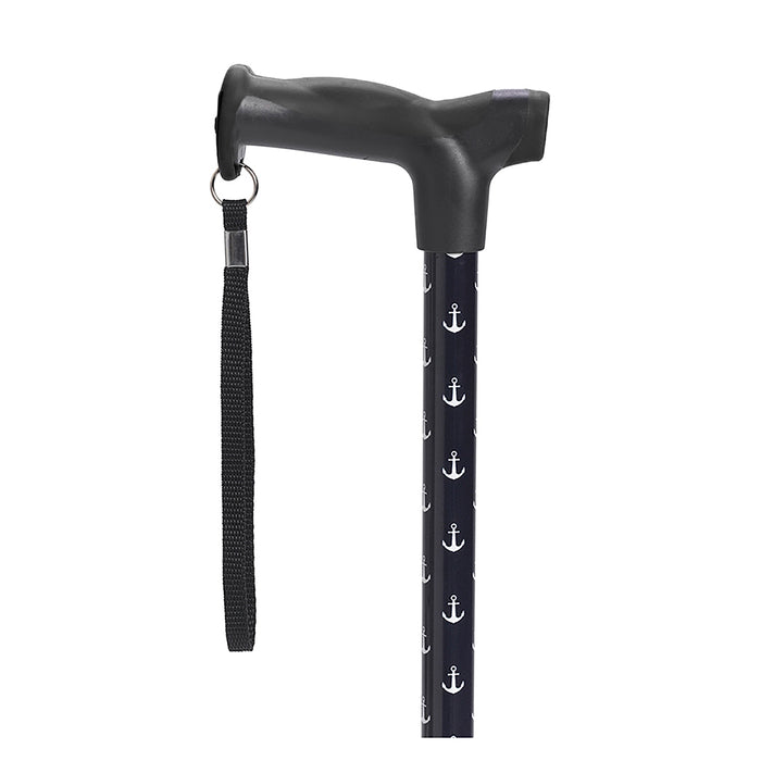 Drive Medical T-Handle Cane anchors grip