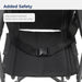 Drive Medical Transport Chair, 19 Inch Seat, Folded Dimensions