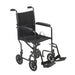 Drive Medical Transport Chair, 19 Inch Seat, Front View