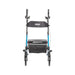 Drive Medical Upright Walker, Blue, Padded Armrest Detail