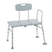 Drive Medical plastic tub transfer bench front angle