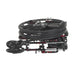 Drive Rebel Lightweight Wheelchair, Red, Folded for Storage