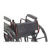 Drive Rebel wheelchair folding backrest rear view.