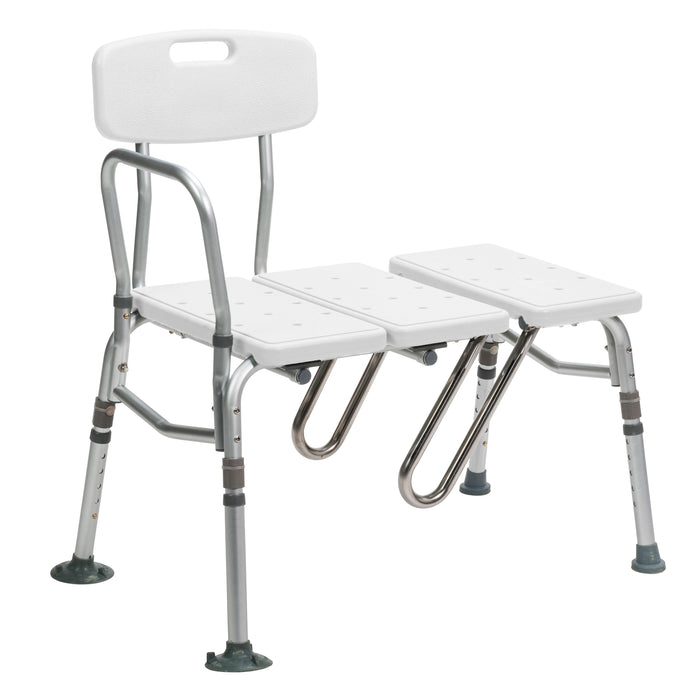 Drive Splash Defense tub transfer bench side view