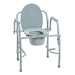 Drive Medical steel drop arm bedside commode